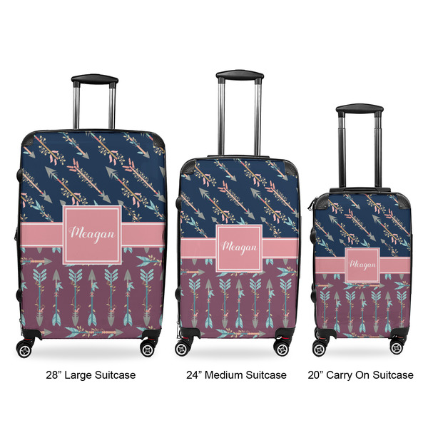 Tribal Arrows Luggage Bags all sizes - With Handle