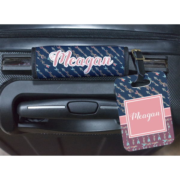Tribal Arrows Luggage Wrap & Tag