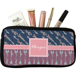 Tribal Arrows Makeup / Cosmetic Bag - Small (Personalized)