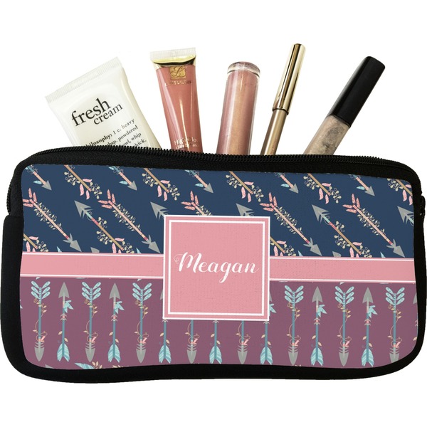 Custom Tribal Arrows Makeup / Cosmetic Bag (Personalized)