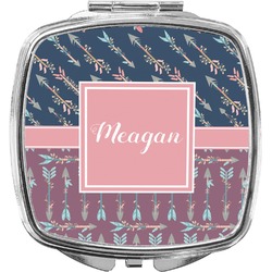 Tribal Arrows Compact Makeup Mirror (Personalized)