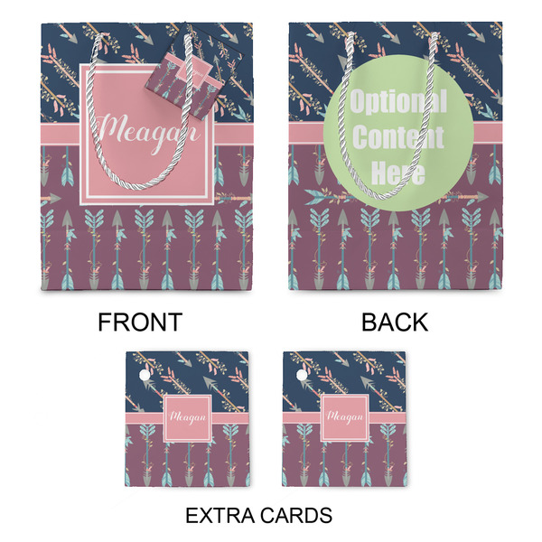 Tribal Arrows Medium Gift Bag - Approval