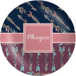 Tribal Arrows Melamine Plate (Personalized)