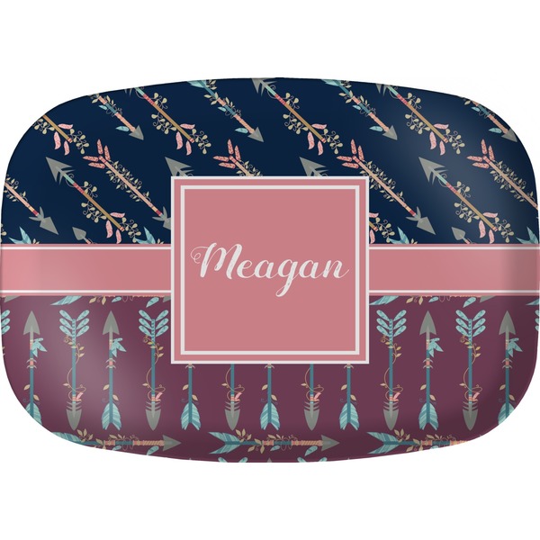 Custom Tribal Arrows Melamine Platter (Personalized)