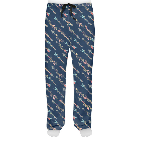 Tribal Arrows Men's Pjs Front - on model