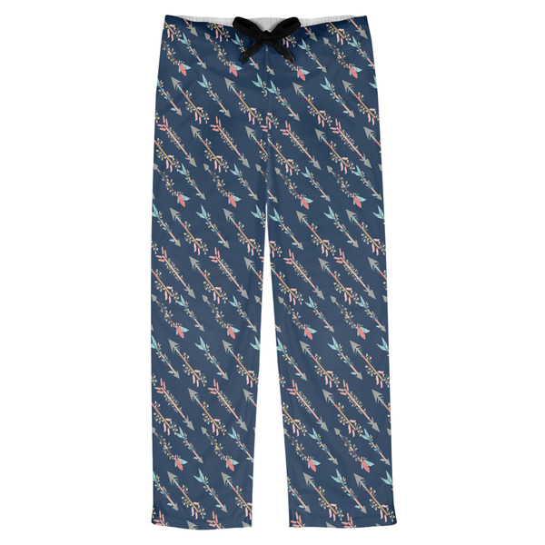 Custom Tribal Arrows Mens Pajama Pants - XS