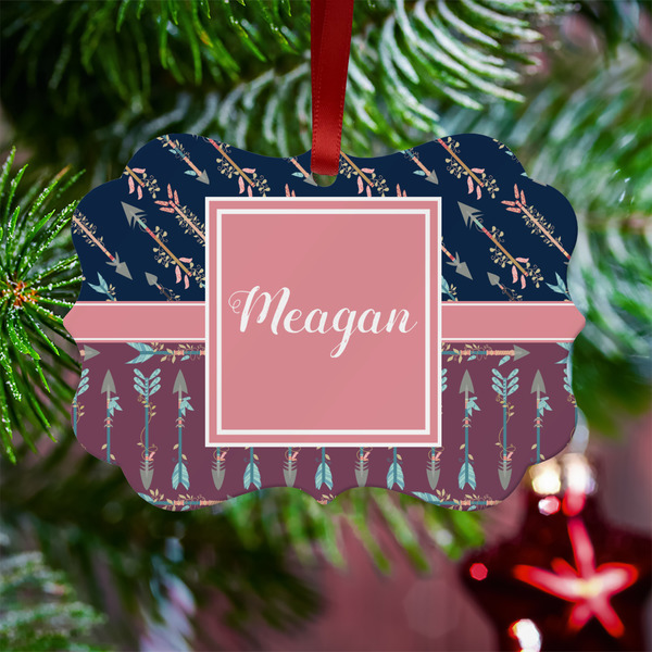 Tribal Arrows Metal Benilux Ornament - Lifestyle