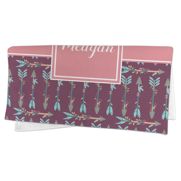 Tribal Arrows Microfiber Dish Rag - FOLDED (half)