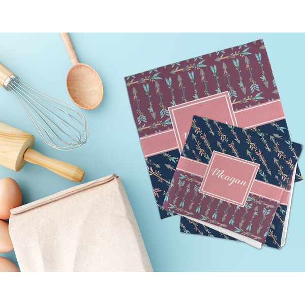 Tribal Arrows Microfiber Dish Rag - LIFESTYLE
