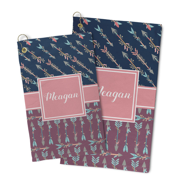 Tribal Arrows Microfiber Golf Towel - PARENT/MAIN