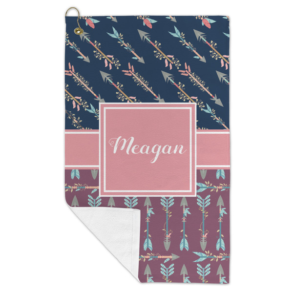 Tribal Arrows Microfiber Golf Towels - FOLD