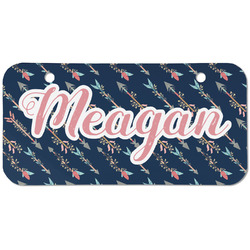 Tribal Arrows Mini/Bicycle License Plate (2 Holes) (Personalized)