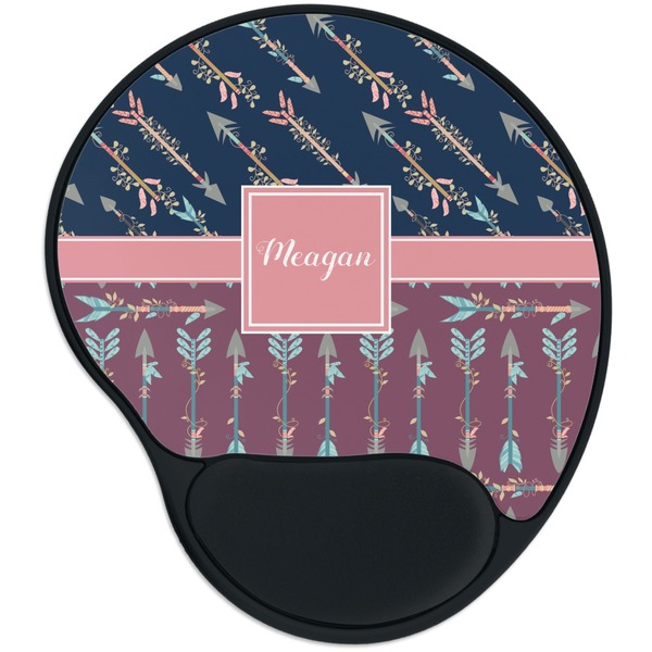 Custom Tribal Arrows Mouse Pad with Wrist Support