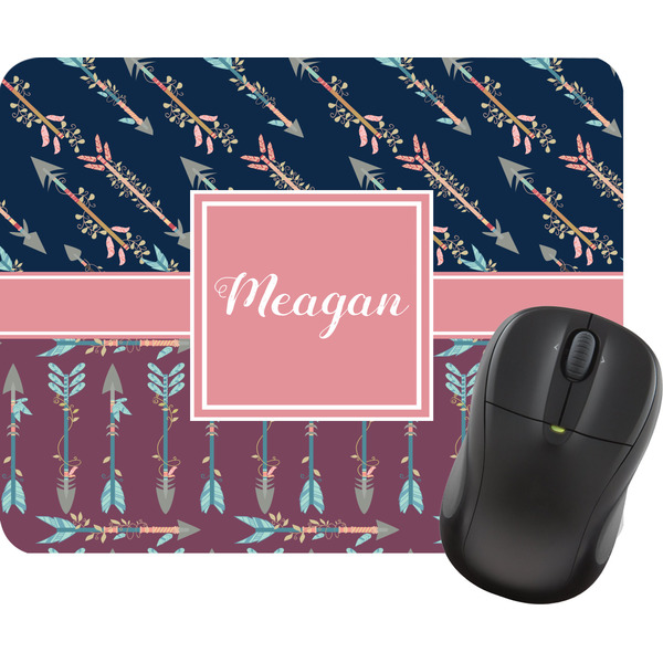 Custom Tribal Arrows Rectangular Mouse Pad (Personalized)