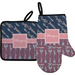 Tribal Arrows Right Oven Mitt & Pot Holder Set w/ Name or Text
