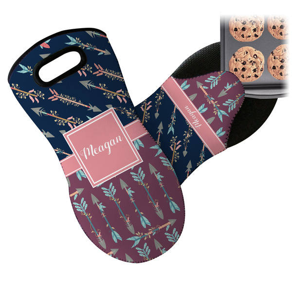 Tribal Arrows Neoprene Oven Mitt