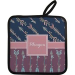 Tribal Arrows Pot Holder w/ Name or Text