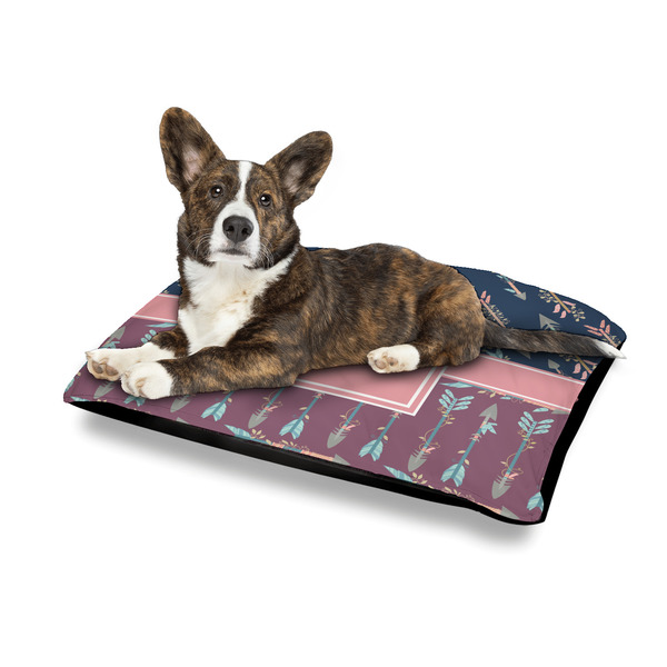 Tribal Arrows Outdoor Dog Beds - Medium - IN CONTEXT