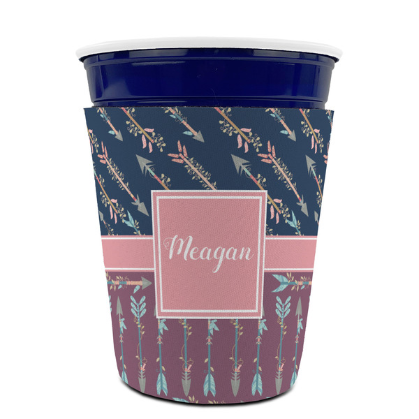 Tribal Arrows Party Cup Sleeves - without bottom - FRONT (on cup)
