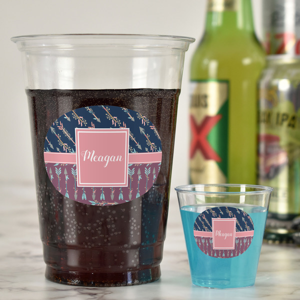 Tribal Arrows Party Cups - 16oz - In Context