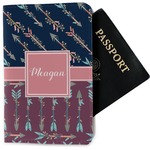 Tribal Arrows Passport Holder - Fabric (Personalized)