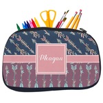 Tribal Arrows Neoprene Pencil Case - Medium w/ Name or Text