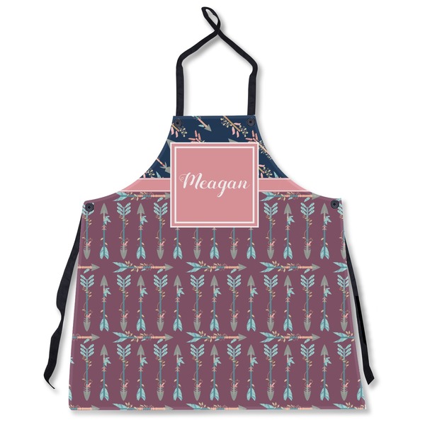 Custom Tribal Arrows Apron Without Pockets w/ Name or Text