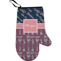 Tribal Arrows Right Oven Mitt (Personalized)