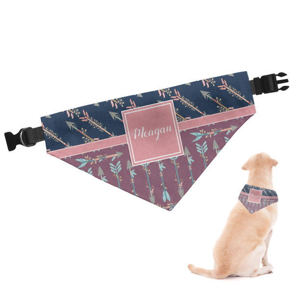 Custom Tribal Arrows Dog Bandana (Personalized)