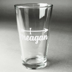 Tribal Arrows Pint Glass - Engraved (Personalized)