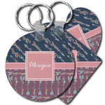 Tribal Arrows Plastic Keychain (Personalized)