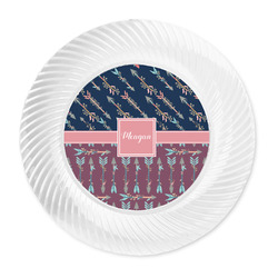 Tribal Arrows Plastic Party Dinner Plates - 10" (Personalized)
