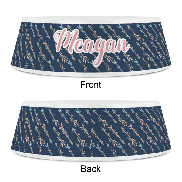 Tribal Arrows Plastic Pet Bowls - Small - APPROVAL