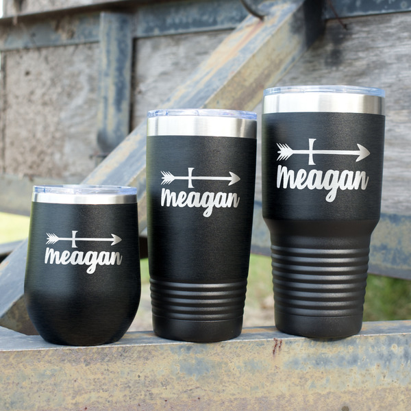 Tribal Arrows Polar Camel Tumblers - Group Shot