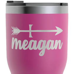 Tribal Arrows RTIC Tumbler - Magenta - Laser Engraved - Single-Sided (Personalized)