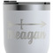 Tribal Arrows RTIC Tumbler - White - Close Up