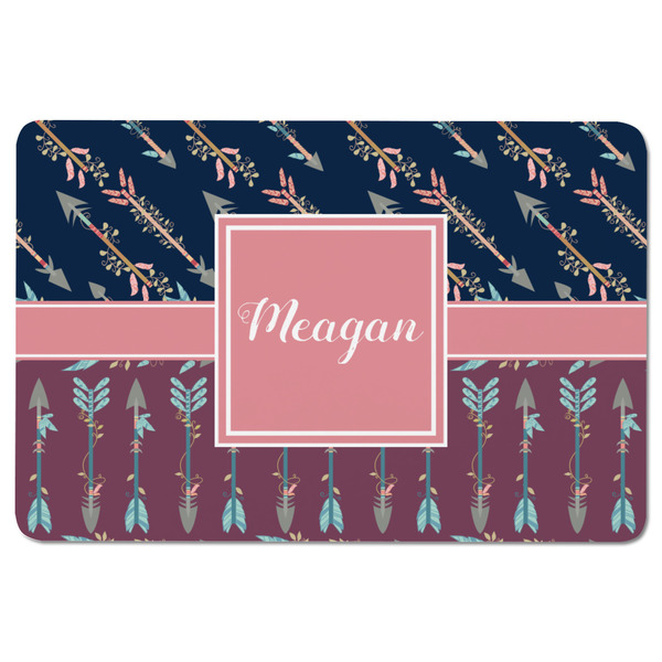 Tribal Arrows Rectangular Fridge Magnet - FRONT