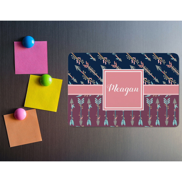 Tribal Arrows Rectangular Fridge Magnet - LIFESTYLE