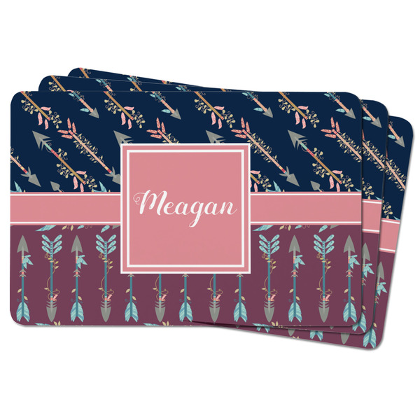 Tribal Arrows Rectangular Fridge Magnet - THREE