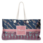 Tribal Arrows Large Tote Bag with Rope Handles (Personalized)