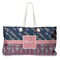 Tribal Arrows Large Tote Bag with Rope Handles (Personalized)