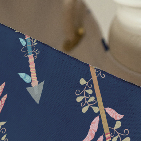 Tribal Arrows Large Rope Tote - Close Up View