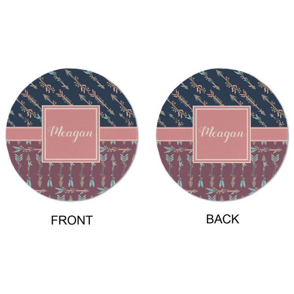 Tribal Arrows Round Linen Placemats - APPROVAL (double sided)