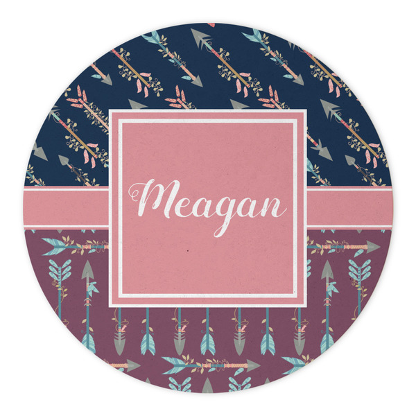 Tribal Arrows Round Paper Coaster - Approval