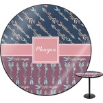 Tribal Arrows Round Table - 24" (Personalized)