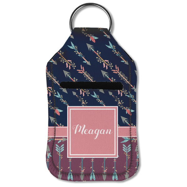 Tribal Arrows Sanitizer Holder Keychain - Small (Front Flat)