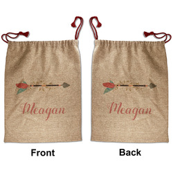 Tribal Arrows Santa Sack - Front & Back (Personalized)