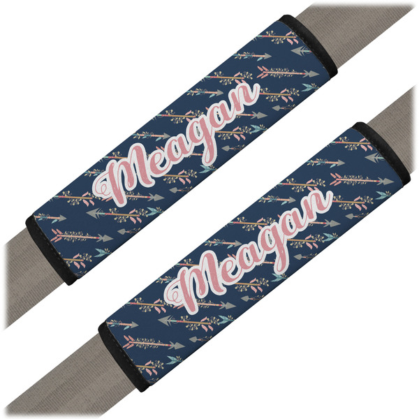 Custom Tribal Arrows Seat Belt Covers (Set of 2) (Personalized)