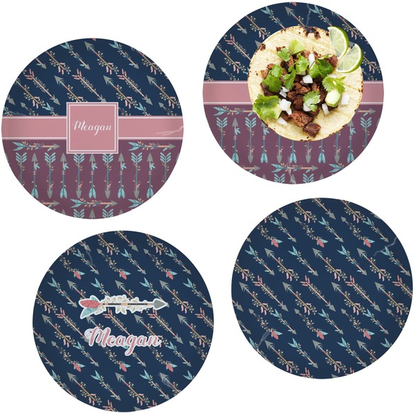 Tribal Arrows Set of Lunch / Dinner Plates