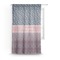 Tribal Arrows Sheer Curtain With Window and Rod
